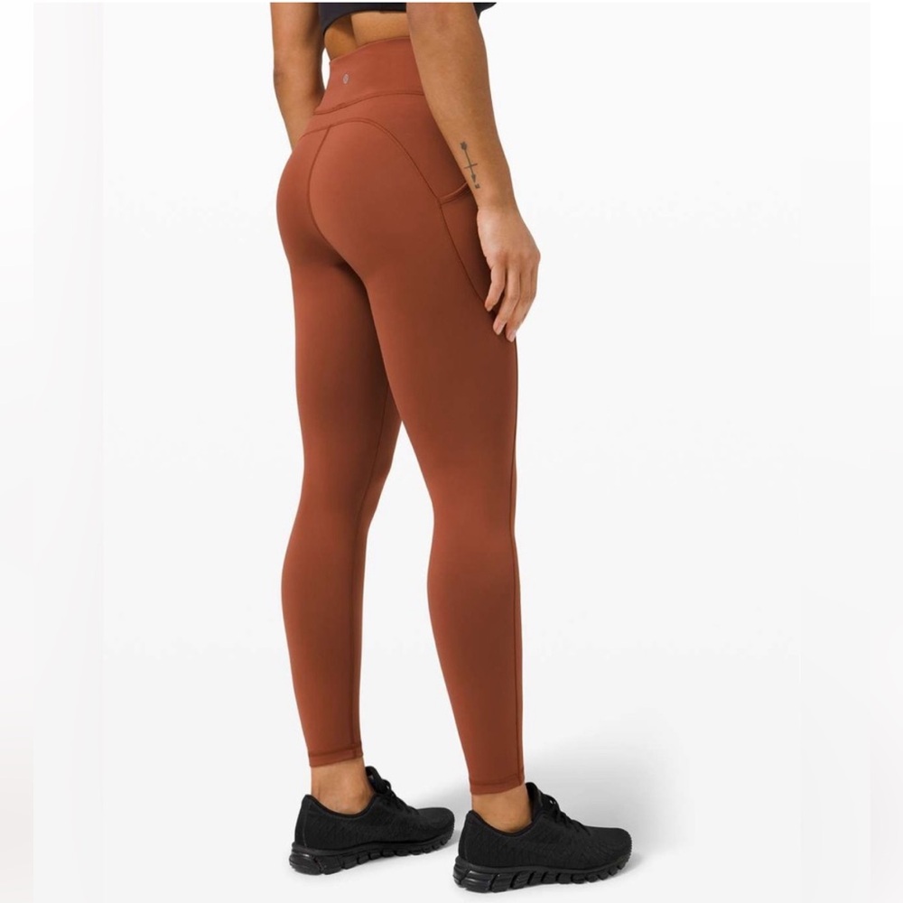 Lululemon Invigorate HR Legging Thight Size 8 Terracotta 28” $128